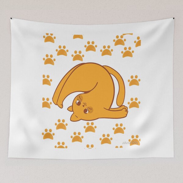 Item preview, Naughty Orange Cat designed and sold by Alfateh Sidig.