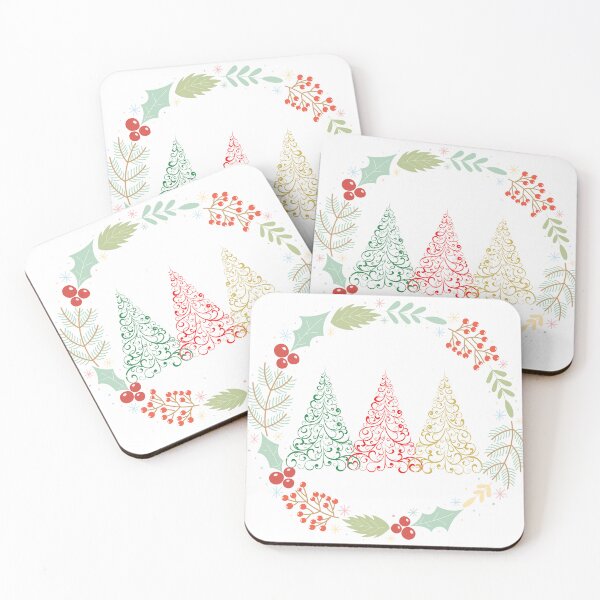 Item preview, Festive Christmas Trees  designed and sold by JSMidnightCreations .