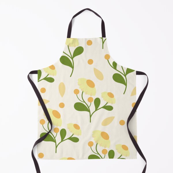 Item preview, Yellow daisy flowers cartoon designed and sold by Aoxydesign.