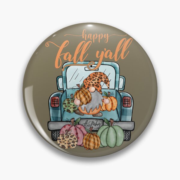 Item preview, Happy Fall Y'all - fall pumpkin truck designed and sold by Jessi-Sketches.
