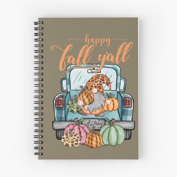 Item preview, Happy Fall Y'all - fall pumpkin truck designed and sold by Jessi-Sketches.