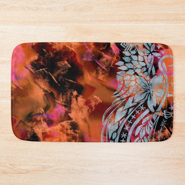 Item preview, Kona Lava Watercolor Polynesian Art Print 3443 designed and sold by sunnthreads.