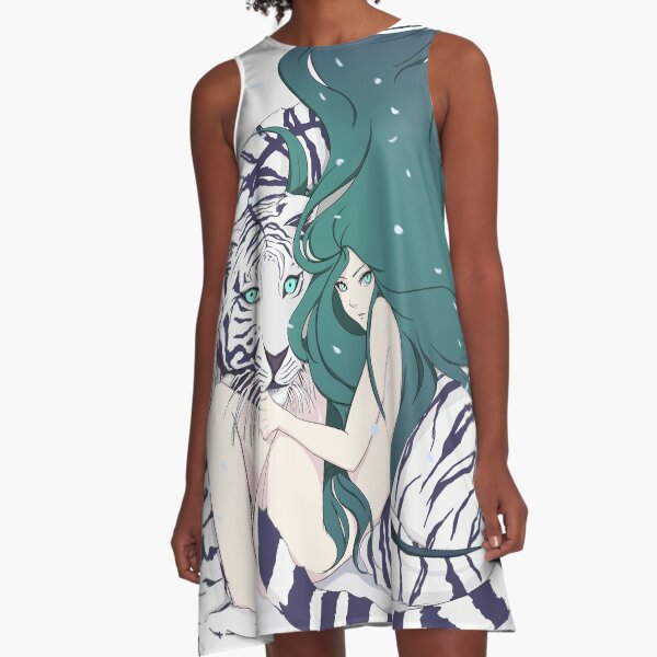 Frosty Goddess A-Line Dress