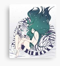 Frosty Goddess Canvas Print