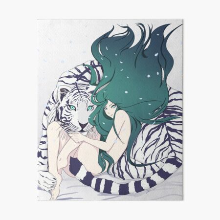 Frosty Goddess Art Board Print