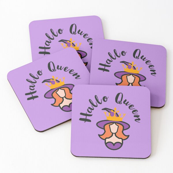 Item preview, Hallo Queen Cute Funny Kawaii Red Headed Witch With Crown Design designed and sold by SteamParliament.