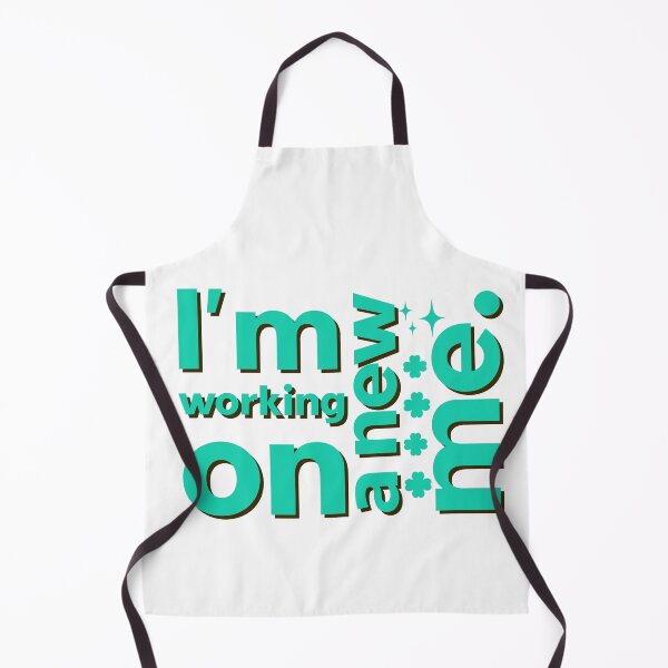 Item preview, I'm working on a new me. Motivational saying designed and sold by Emotionville.