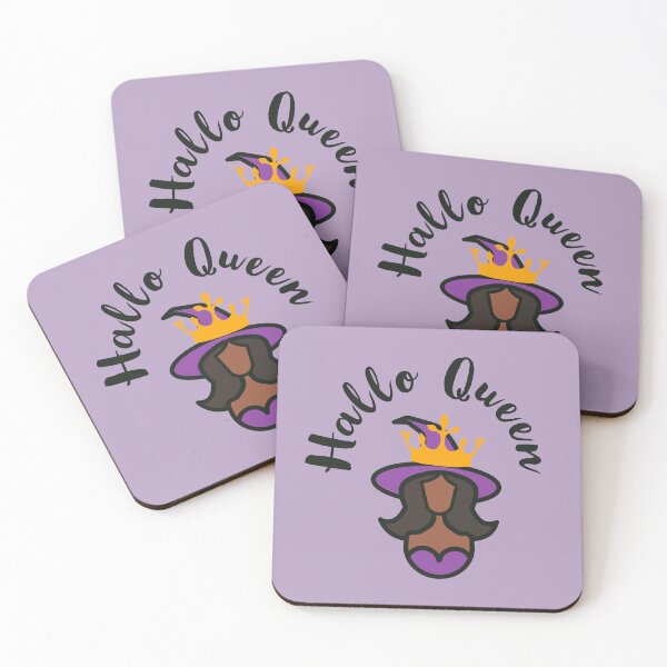 Item preview, Copy of Hallo Queen Cute Funny Kawaii Black Woman Witch With Crown Design designed and sold by SteamParliament.