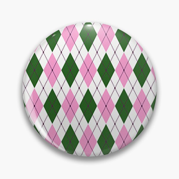 Item preview, Pink And Green Argyle Sweater Pattern designed and sold by Tamas Das.