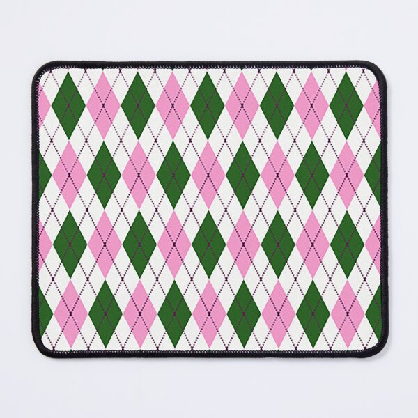 Artikelvorschau, Rosa und grünes Argyle-Pullovermuster entworfen und verkauft von Tamas Das.