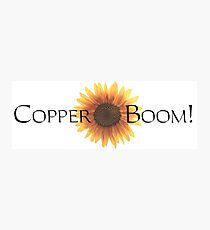 Copper Boom! Photographic Print