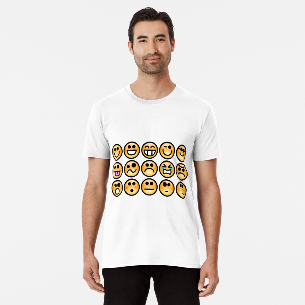 Emoji Emoticon T Shirt By Edleon Redbubble