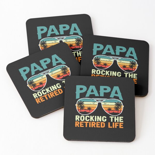 Item preview, Papa Rocking The Retired Life Grandfather Father Retirement designed and sold by sasaoprattp55.