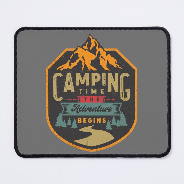 Item preview, Vintage Camping Logo designed and sold by FortyFourTeez.