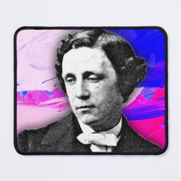 Item preview, Lewis Carroll Artwork | Lewis Carroll Portrait | Lewis Carroll Wall Art  designed and sold by Suyogsonar25.