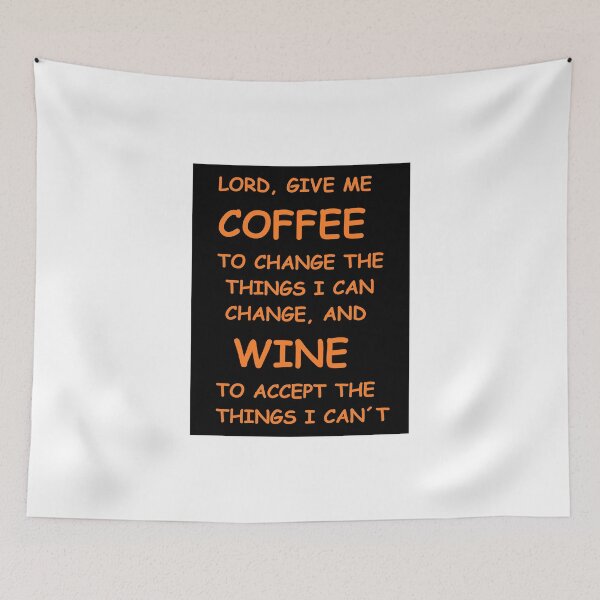 Item preview, COFFEE AND WINE designed and sold by F&F's Store.