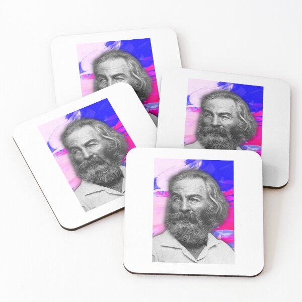 Item preview, Walt Whitman Artwork | Walt Whitman Portrait | Walt Whitman Wall Art  designed and sold by Suyogsonar25.