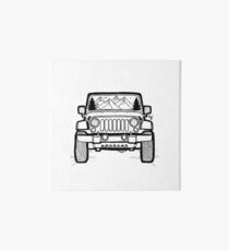Jeep Adventure Art Board