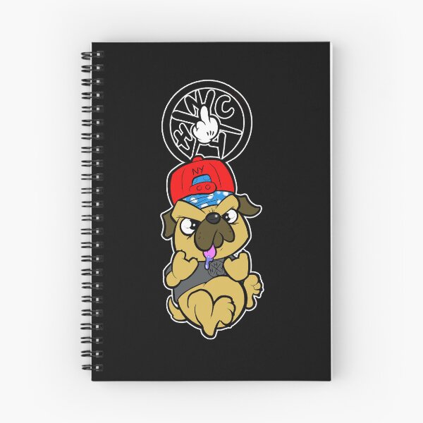 Item preview, New York Hardcore Pug Rocker designed and sold by SilentlyRob668.