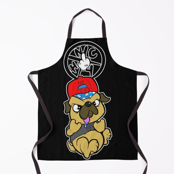 Item preview, New York Hardcore Pug Rocker designed and sold by SilentlyRob668.