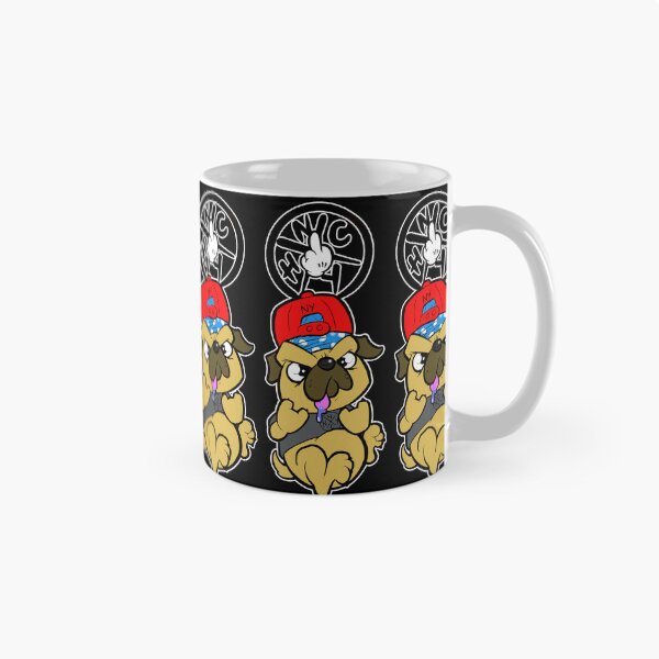 Item preview, New York Hardcore Pug Rocker designed and sold by SilentlyRob668.