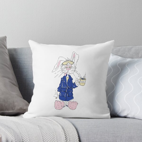 Item preview, martine rose white bunny graphic print shirt designed and sold by TikesHappy.