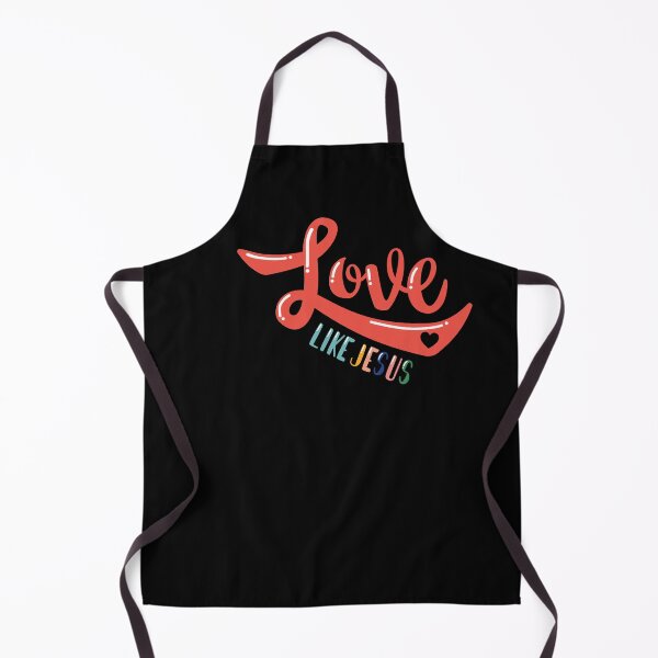 Item preview, Love Like Jesus Black designed and sold by themoodydecor.