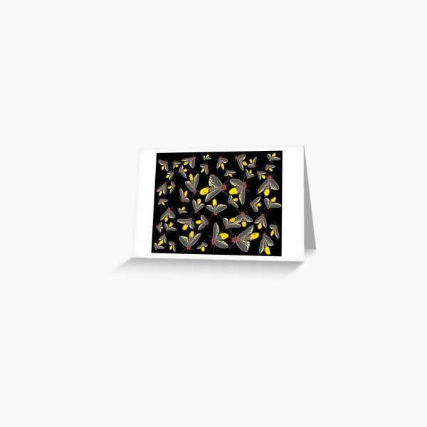 Fireflies Greeting Card