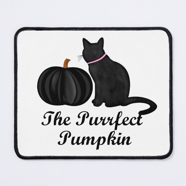 Item preview, The Purrfect Black Pumpkin - Cat Art designed and sold by SMillustrations.