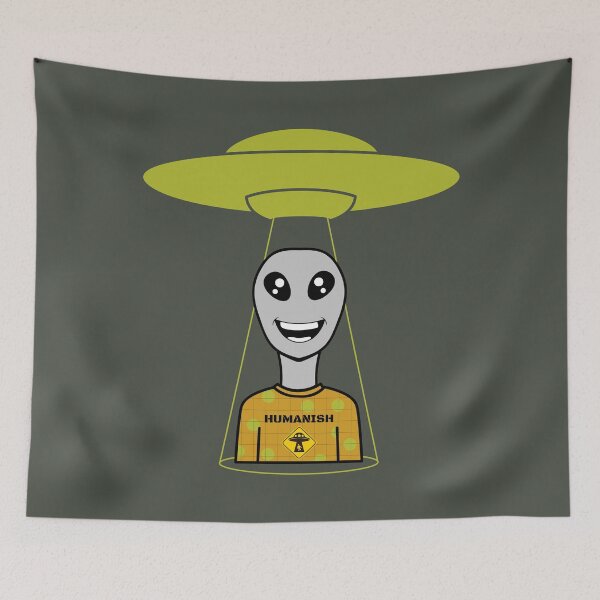 Item preview, "Humanish" Alien Design #2: Alien Pretending To Be Human. designed and sold by tmdaliggr.