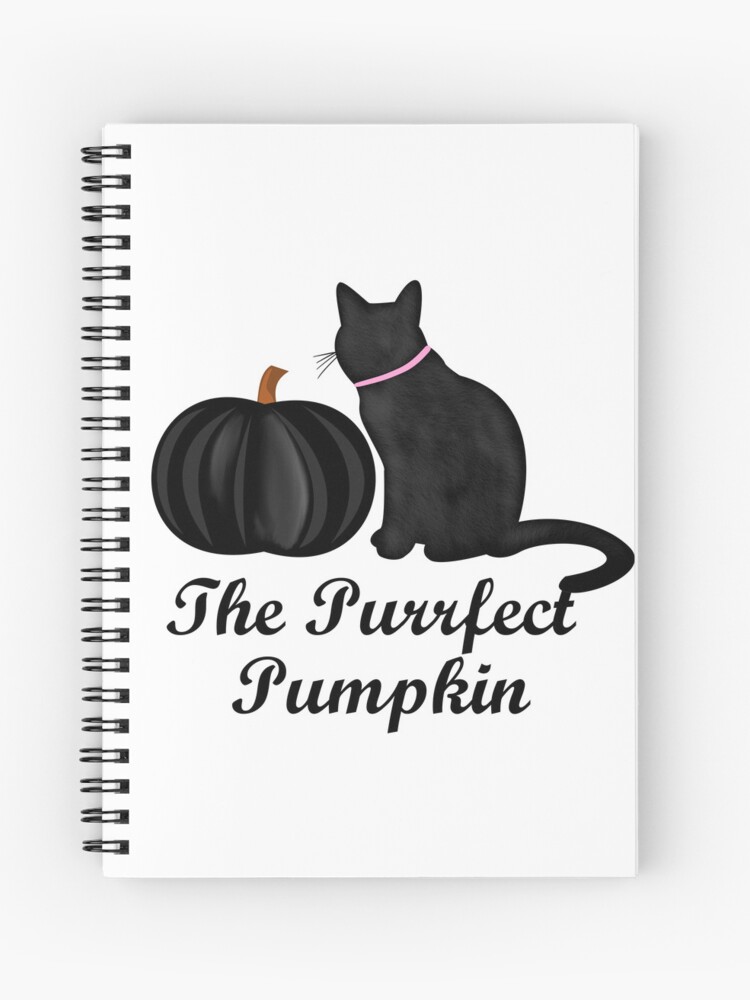 My Purrfect Notebook: Adorable black kitten