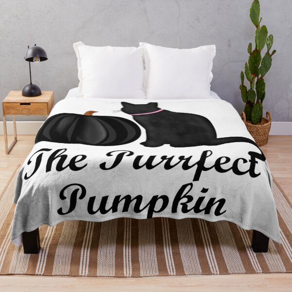 Item preview, The Purrfect Black Pumpkin - Cat Art designed and sold by SMillustrations.