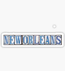 New Orleans- Street Tiles Sticker