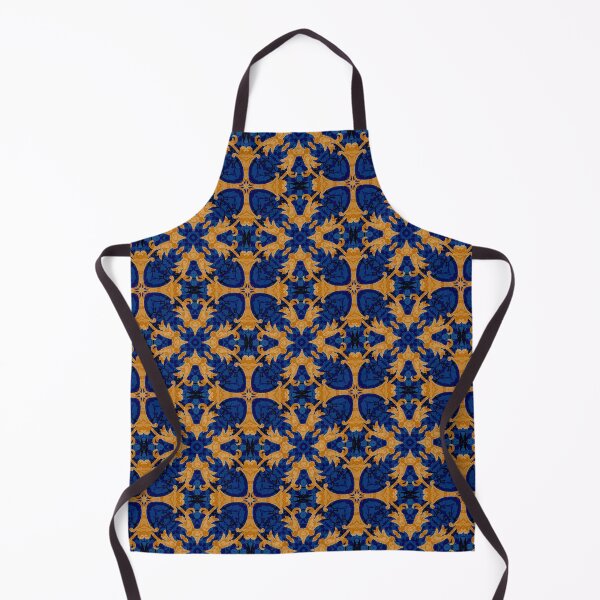 Item preview, Regal Blue Emblem Tapestry Abstract Luxe designed and sold by ArticLotusShop.