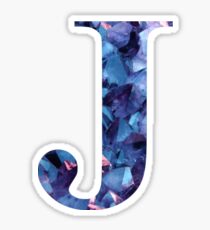 The Letter J Sticker