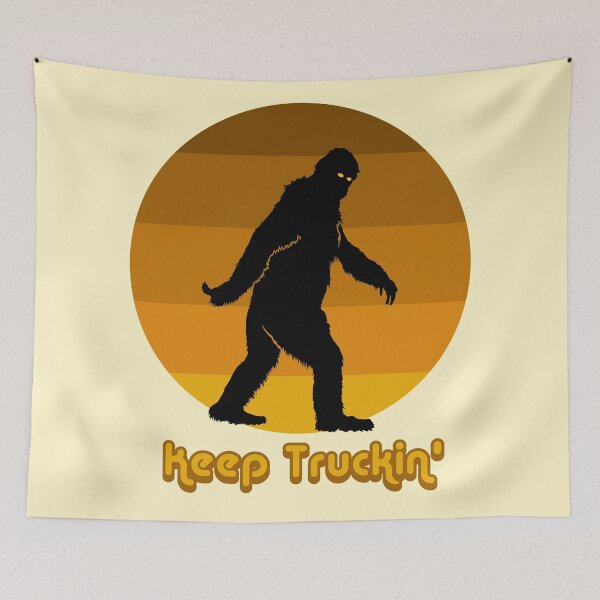 Item preview, Keep Trucking Bigfoot designed and sold by BunnyThePainter.