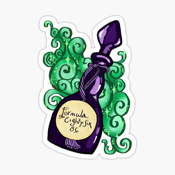 Formula 86 sparkles Sticker