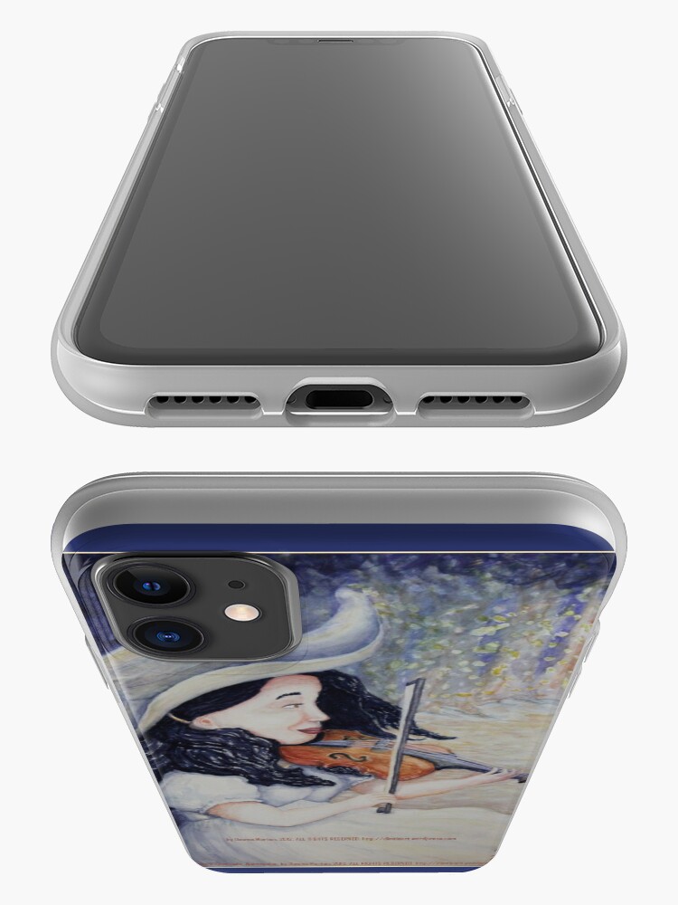 Alternate view of Woman's Autumnal Twilight Serenade iPhone Case & Cover