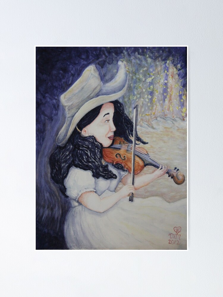 Alternate view of Woman's Autumnal Twilight Serenade Poster