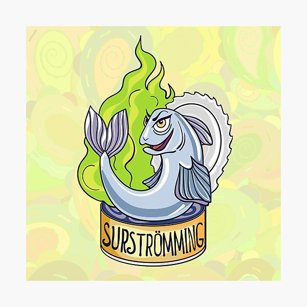 Swedish surströmming Photographic Print