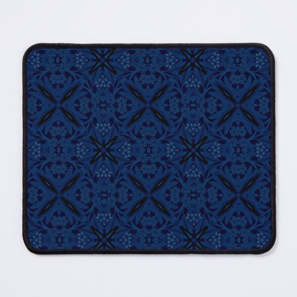 Item preview, Majestic Navy Blue Tapestry Abstract Deluxe designed and sold by ArticLotusShop.