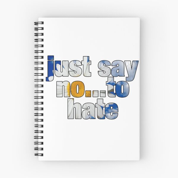 Item preview, Just Say No...To Hate designed and sold by ViktorCraft.