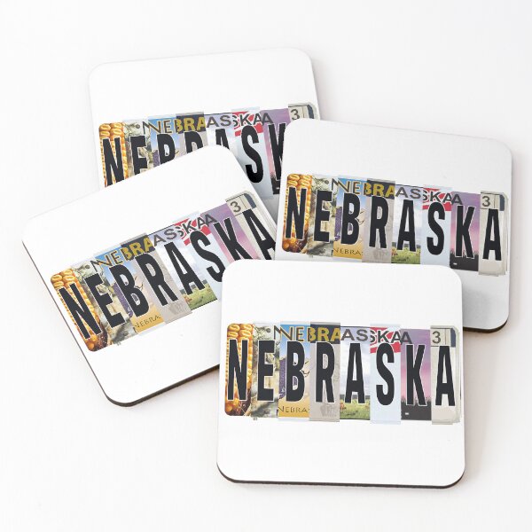 Item preview, Nebraska License Plates  designed and sold by stermitkermit.