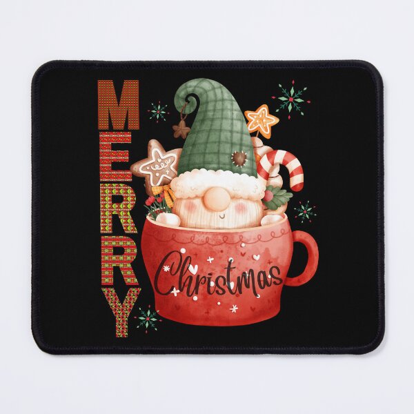 Item preview, Merry Christmas Gnome in a Coffee Cup New Christmas Design designed and sold by tranquilbeach.