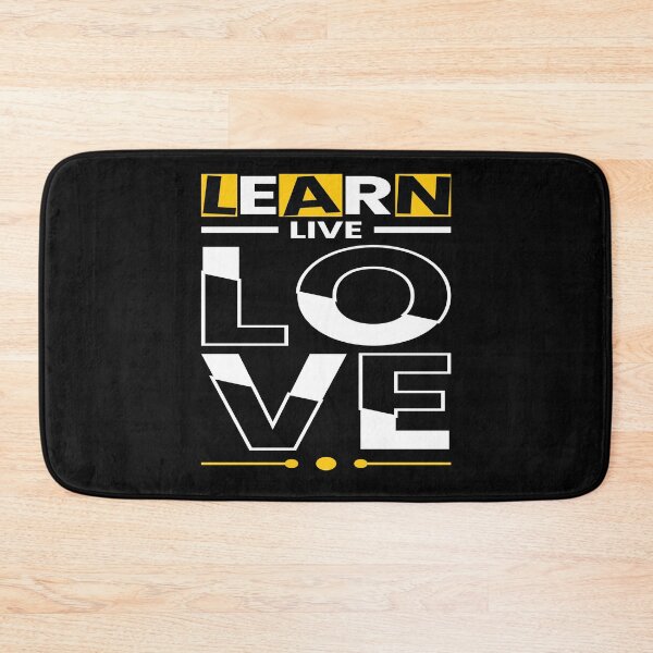Item preview, Learn Live Love designed and sold by pqrstshirts.