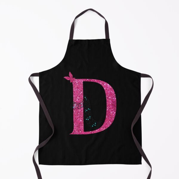 Item preview, Letra D - D en purpurina rosa | Nombre con Letra D | D mayúscula | Nombres de niña con la letra D designed and sold by FitBeast.