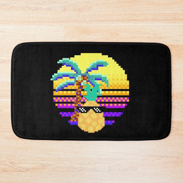 Item preview, Cool Pixel Pineapple Sunset designed and sold by GleamingGiant.