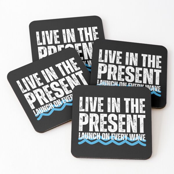 Item preview, Life In The Present | Launch On Every Wave designed and sold by FlippySan.