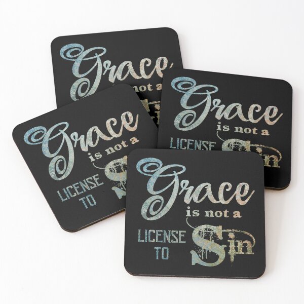Item preview, Grace is not a License to Sin - Christian T-shirt designed and sold by Narrow-Path.