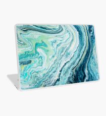 Colour Spill - Ocean Topography Laptop Skin